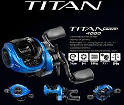 COMBO MARINE TITAN 4000 + CAÑA 12/25 LB 1T
